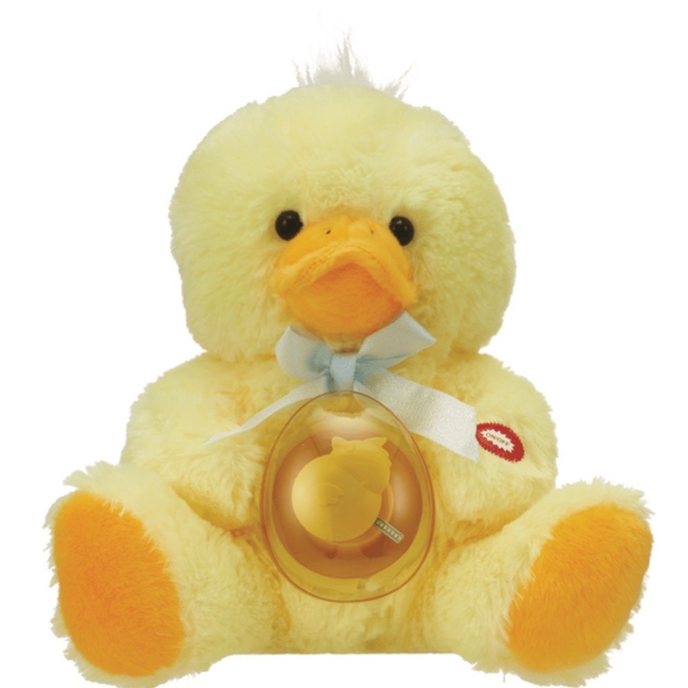 Cottondale Easter 11 in Animated Yellow Chick with Spinning Light Up Egg Plush